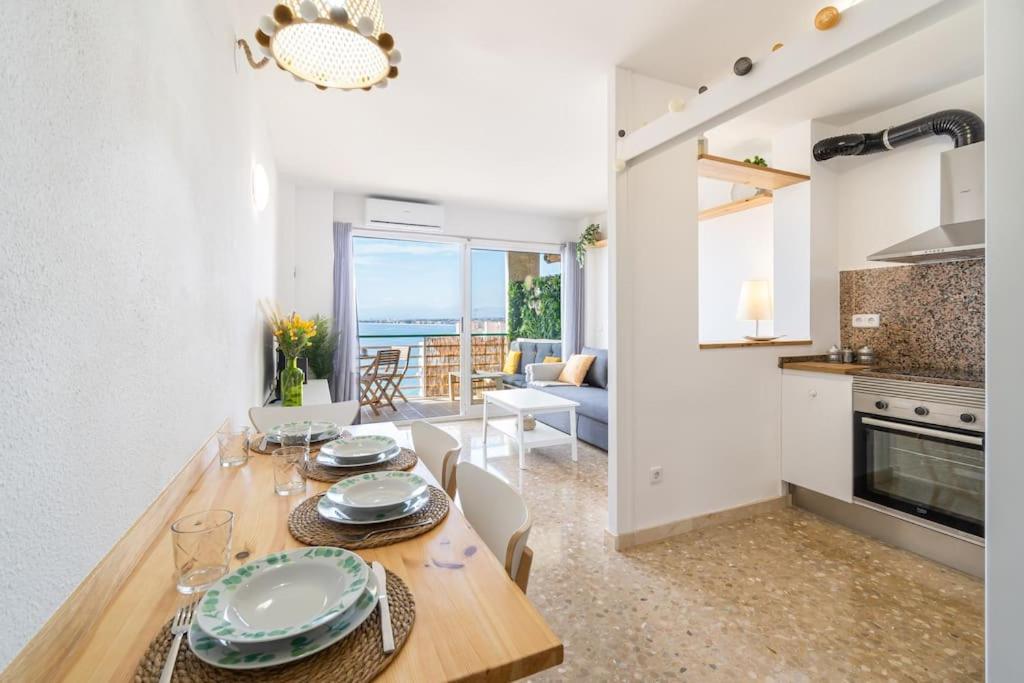 Апартаменти 1ªlinea Mar-Piscina-Wifi-Portaventura-Luxury-Chill5 Салоу Екстер'єр фото