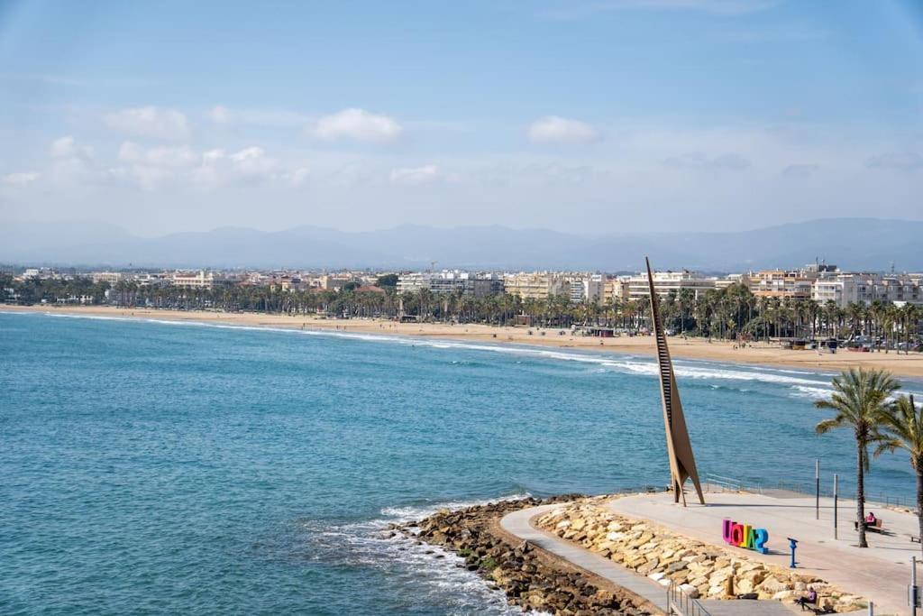 Апартаменти 1ªlinea Mar-Piscina-Wifi-Portaventura-Luxury-Chill5 Салоу Екстер'єр фото