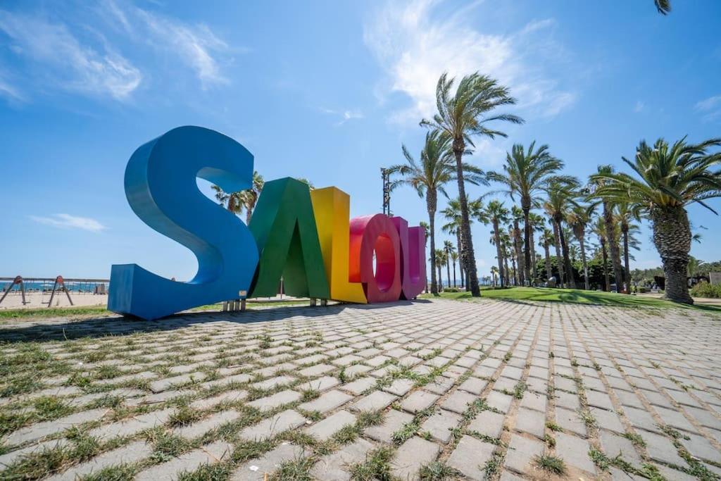 Апартаменти 1ªlinea Mar-Piscina-Wifi-Portaventura-Luxury-Chill5 Салоу Екстер'єр фото